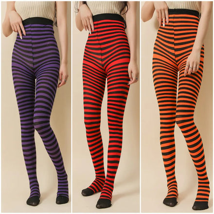 Black and White Striped Leggings, Gothic Striped Leggings, High Waist Striped  Leggings, Halloween Leggings, Striped Leggings, Yoga Leggings -  Sweden