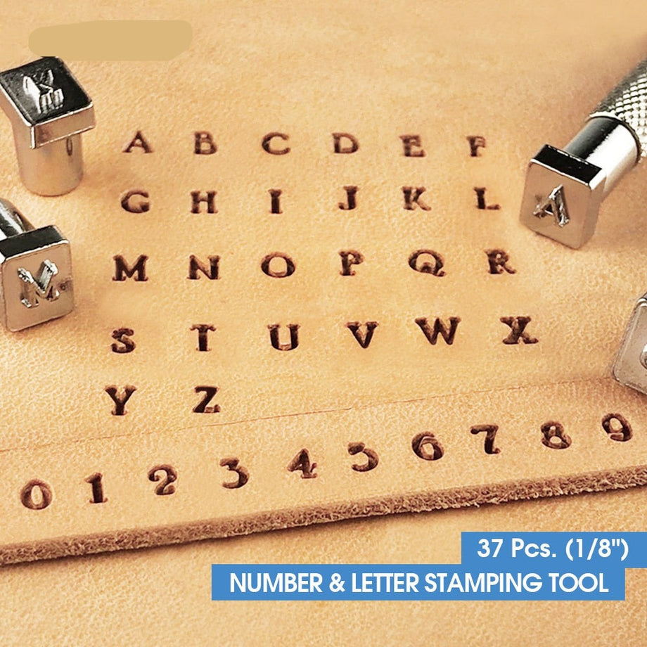 Leather Alphabet Stamps, Leather Stamps Letters