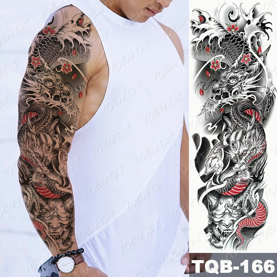 Full Sleeve Tattoo Designs For Men | This man looks so cool … | Flickr