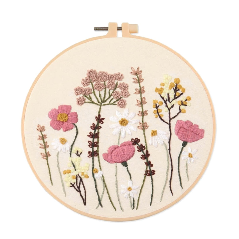 Flowers Embroidery Kit for Beginners – TaylorMade NW