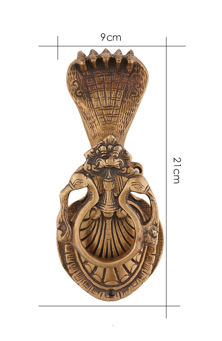 Owl Brass Door Knocker