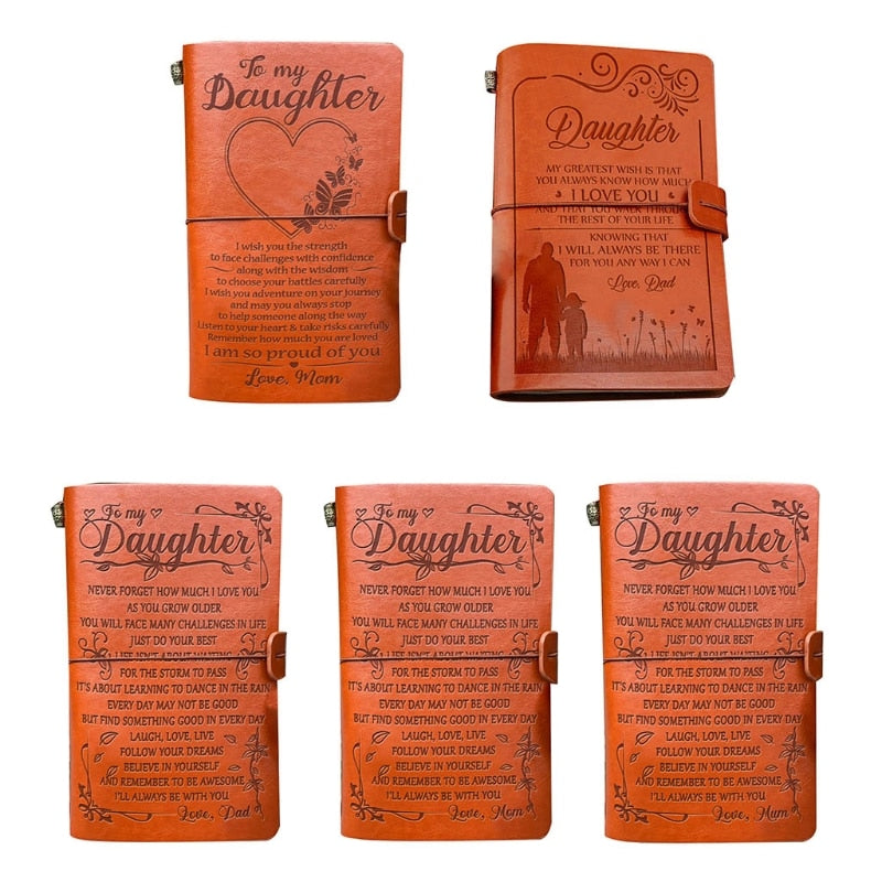 Dad to daughter leather hot sale journal