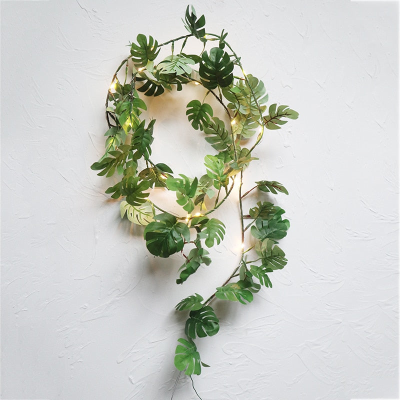 Ivy Eucalyptus Leaves Garland Led String Fairy Lights Australian Shop –  Woodland Gatherer