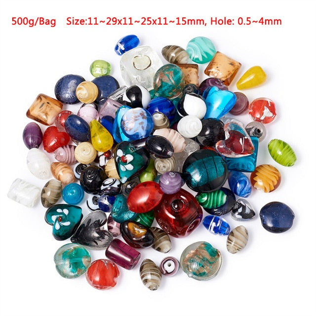 5mm Hole Round Glass Beads 10 Pack Large Hole Bead for Macrame 16mm  Diameter 10 Colour Options -  Sweden