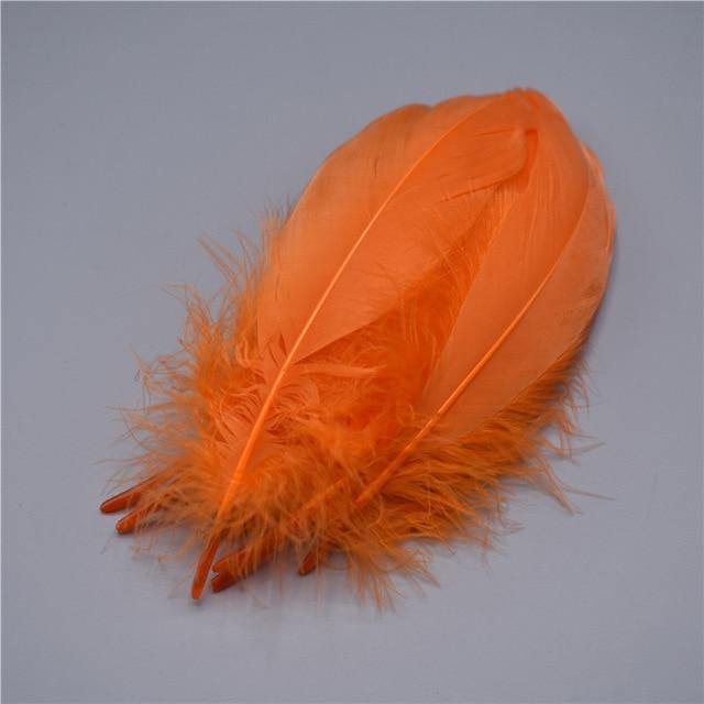 Goose Nagorie Feathers Dyed - Yellow